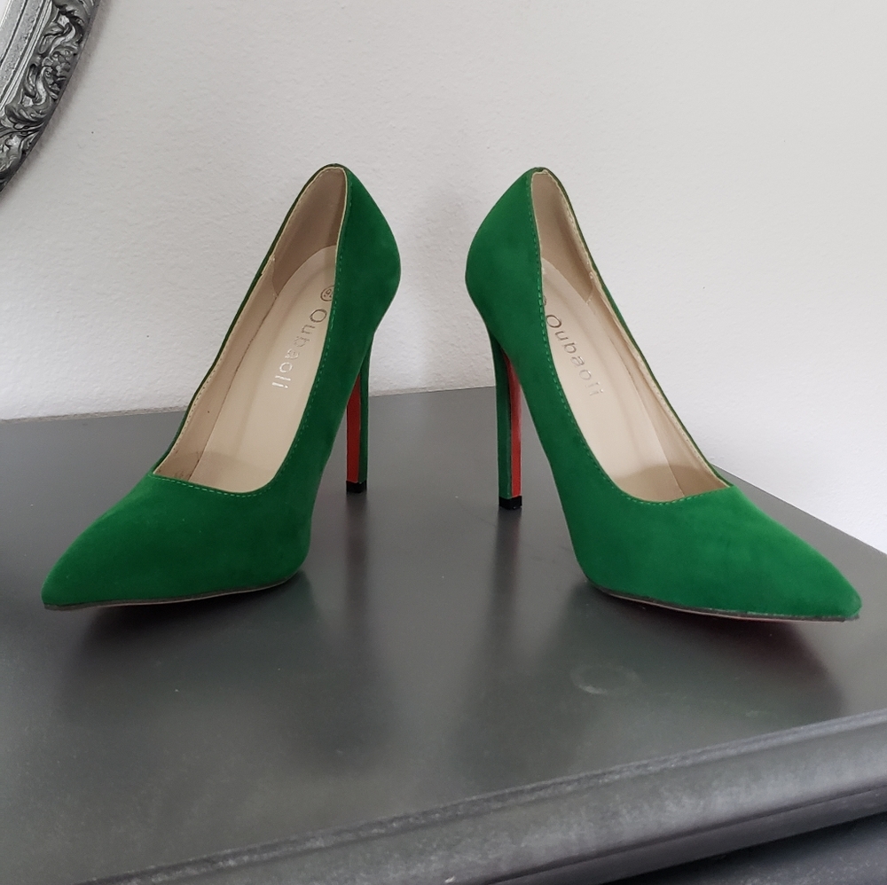 Emerald green  Stilettos